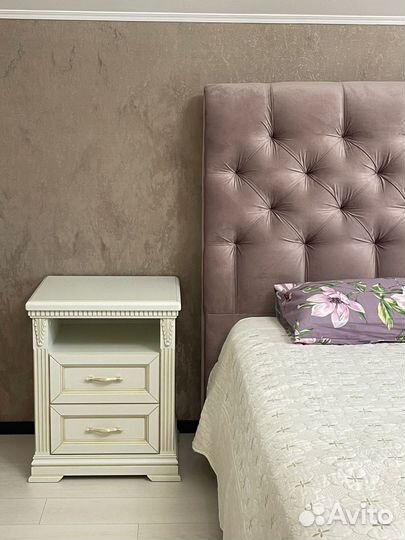 Тумба прикроватная массив Бука 