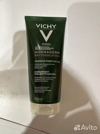 Очещающий гель для лица vichy