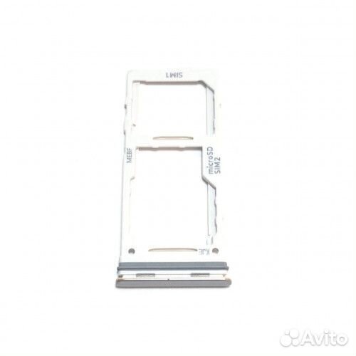 Лоток симкарты Samsung M52 белый
