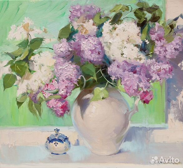 Натюрморты картины с цветами живопись