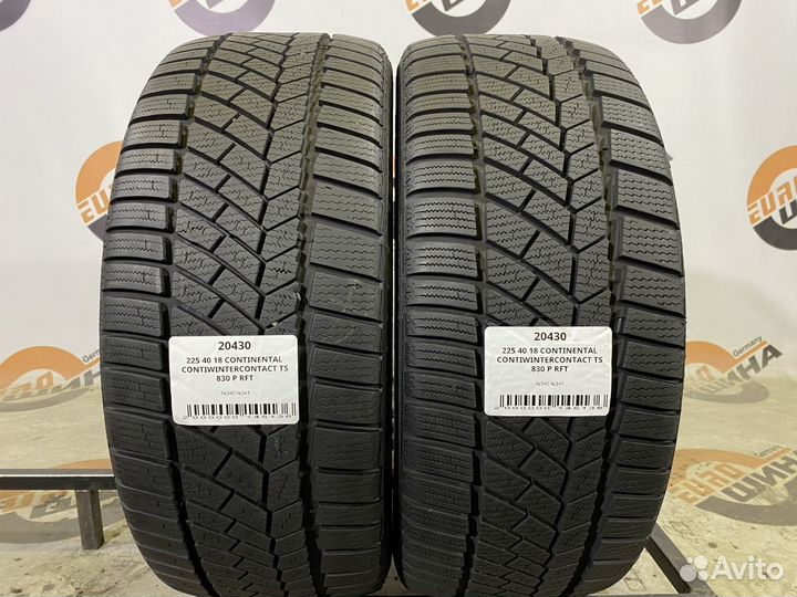 Continental ContiWinterContact TS 830 P 225/40 R18
