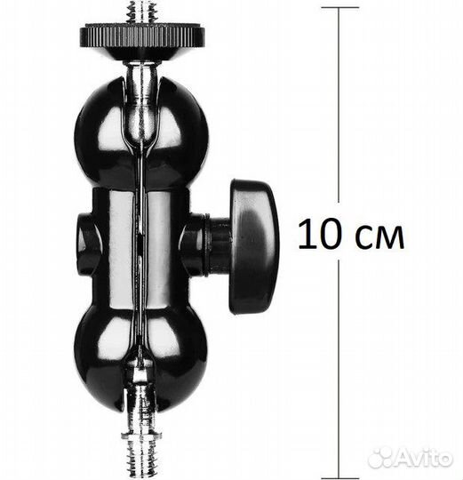 Металлическая струбцина с двойным шарниром 1/4