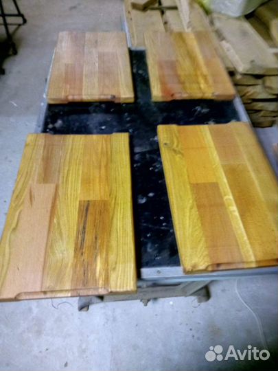 Доска разделочная - поднос из дерева