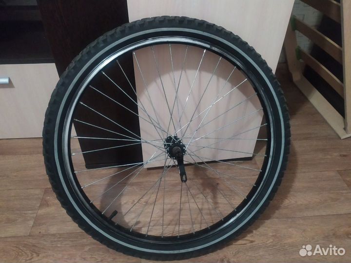 Колесо в сборе для велосипеда 24дюйма