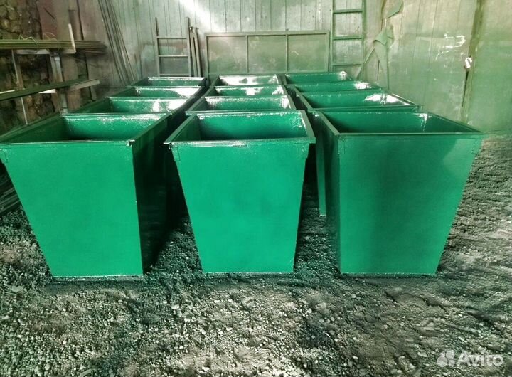 Мусорный контейнер 0.75 м3. Арт 59155