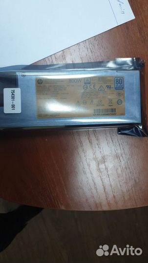 Блок питания HP 800w (754381-001)