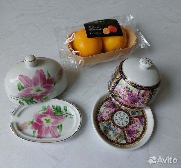 Посуда для лимона или маслёнка