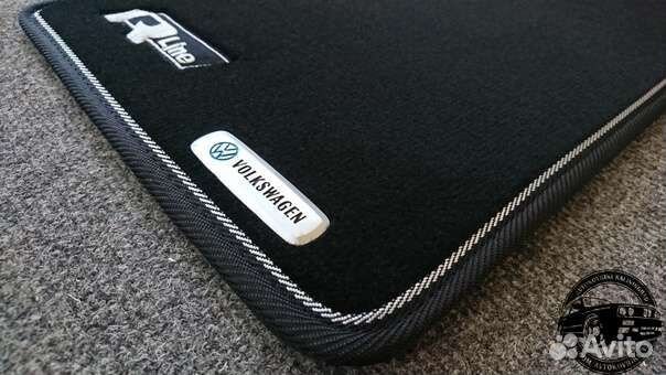 Автоковрики для Volkswagen Tiguan II, чёрные