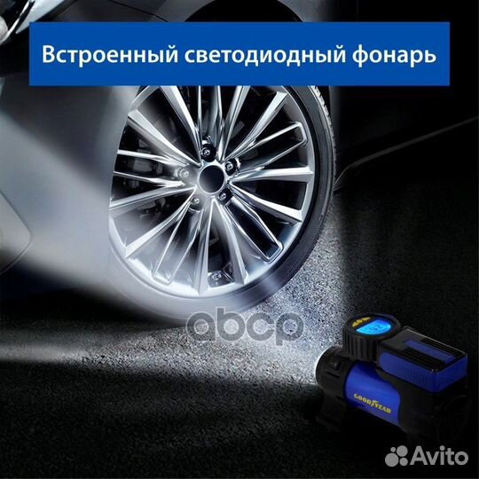 Компрессор Автомобильный Goodyear Gy-35L 10 Бар