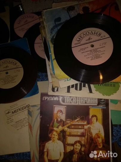 Набор маленьких пластинок 55+14 тоненьких