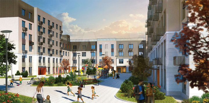 3-к. квартира, 57,8 м², 5/6 эт.