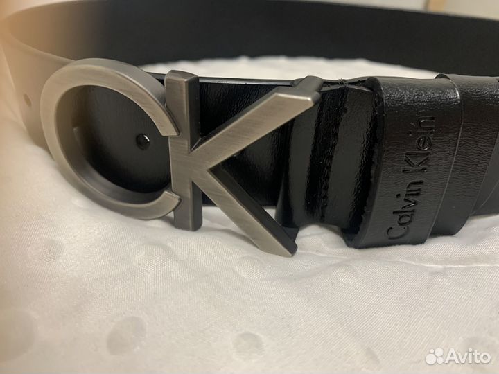 Ремень мужской кожаный новый