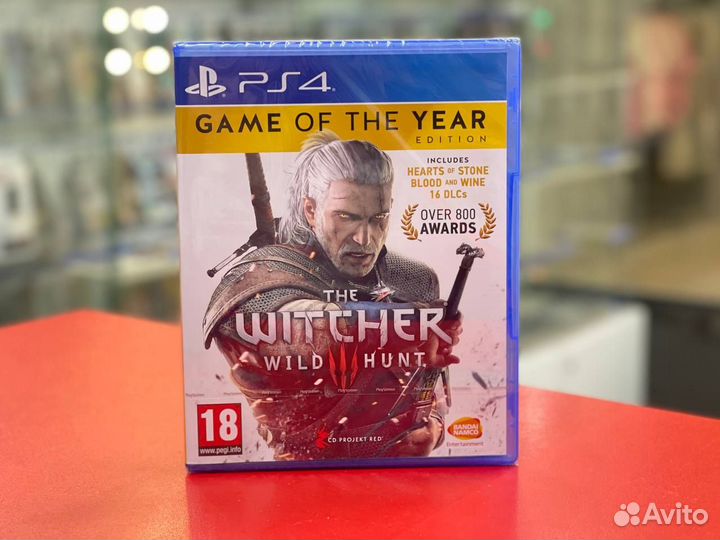 PS4 The Witcher 3 Wild Hunt goty /Ведьмак 3 Дикая