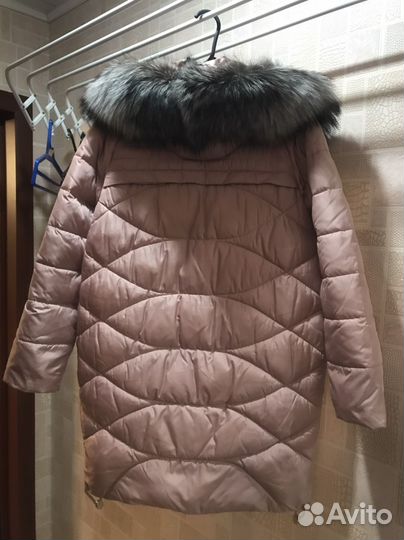 Пуховик женский зимний 44 46