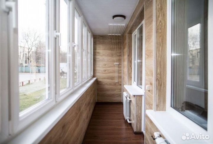 Остекление балконов и лоджий