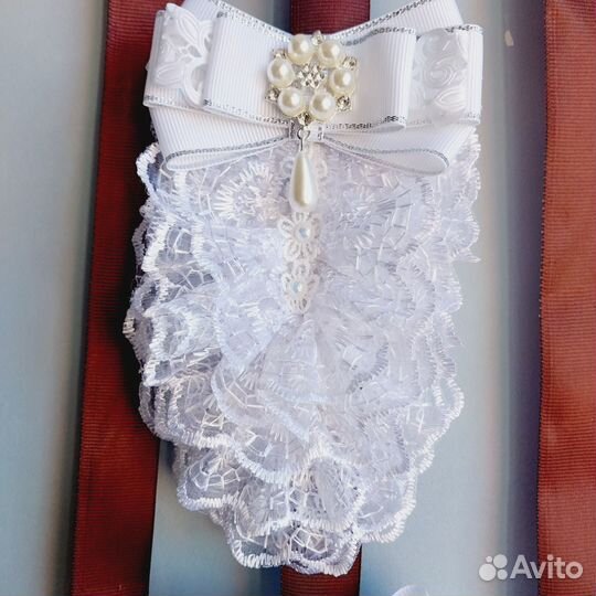 Жабо, галстук в наличии