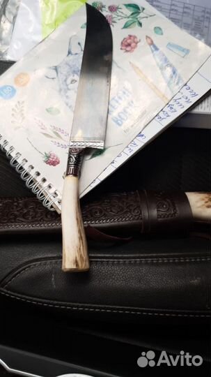 Кованный ножик ручной работы сталь D2