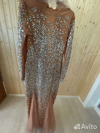 Вечернее платье 42 44 бу хорошем состаяние