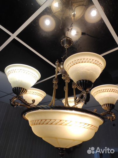 Люстра винтаж италия
