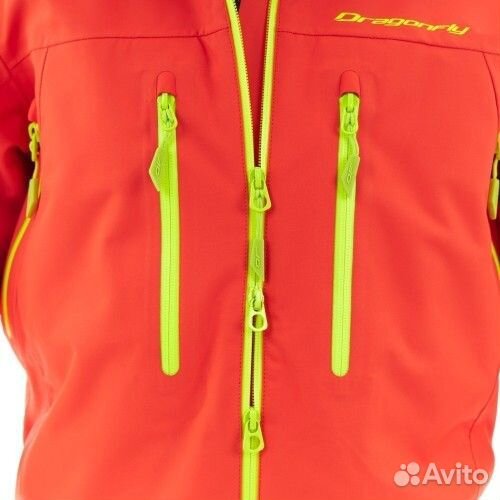 Комбинезон DF superlight 3L Man SM Red-Yellow 2024