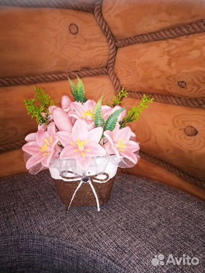 Букеты из мыла ручной работы