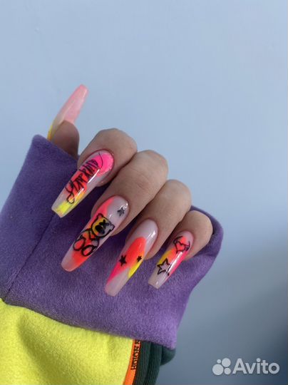 Маникюр, неубиваемое покрытие, педикюр