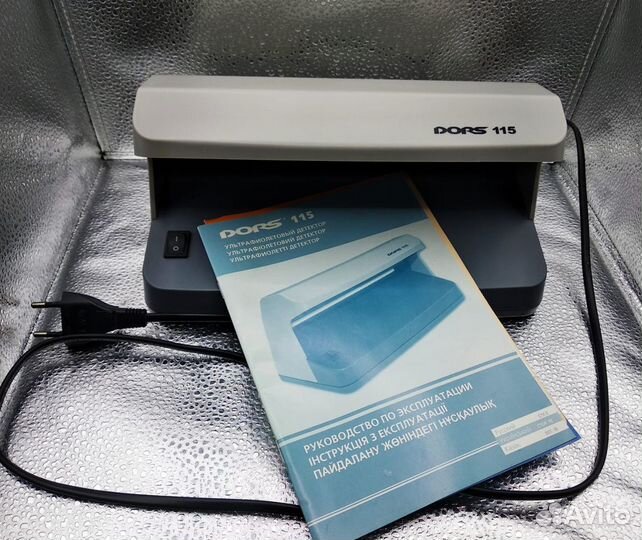Детектор подлинности валют dors 115 новый