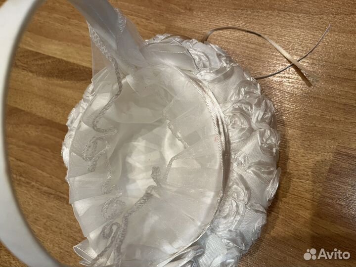 Корзинка для лепестков роз на свадьбу