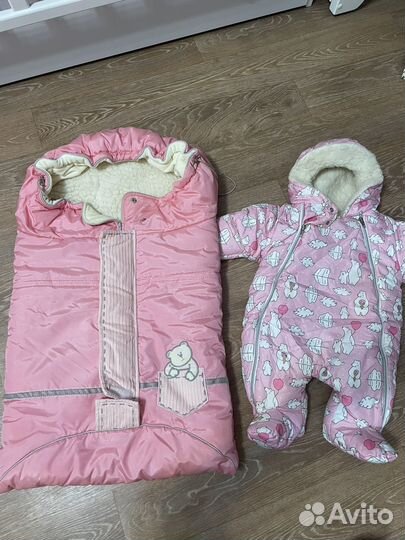 Теплый конверт в коляску