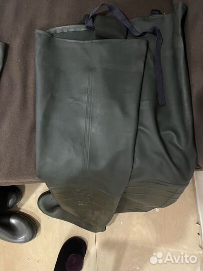 Сапоги резиновые болотные