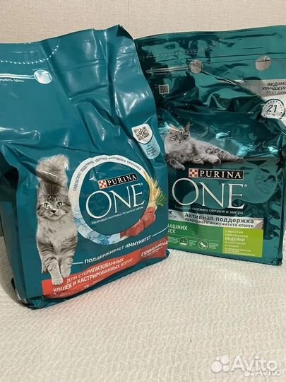 Purina One 3кг для кошек