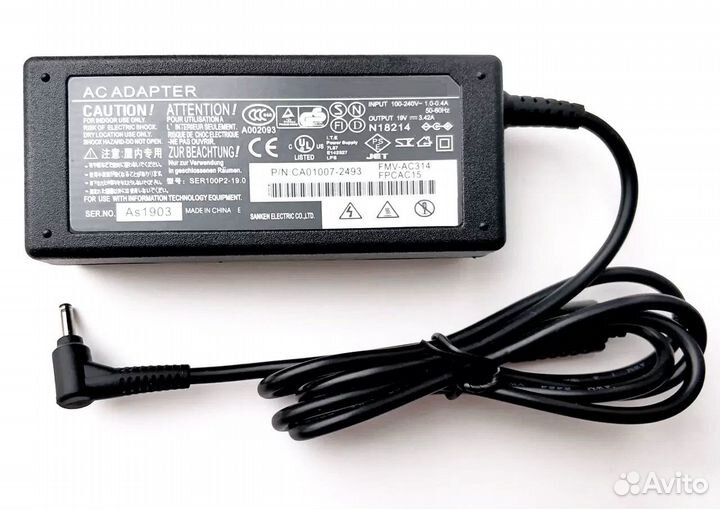 Зарядка ноутбука Digma Fortis M, Sprint M, Magnus