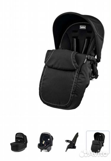 Коляска peg perego 3 в 1 новая
