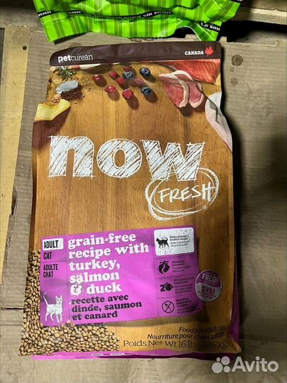 Сухой корм NOW fresh для кошек