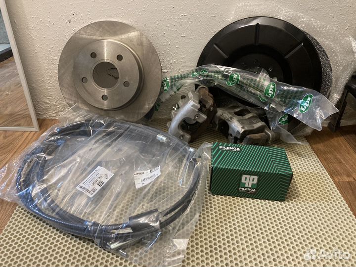 Задние дисковые тормоза ford focus 2