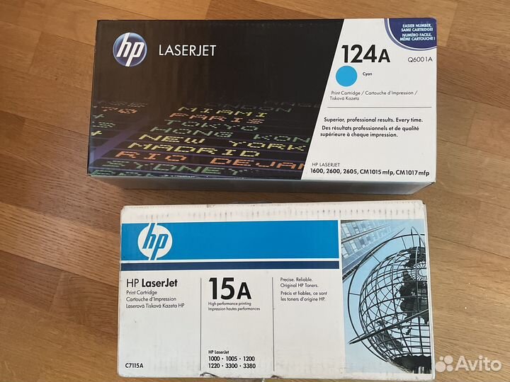 Картридж HP оригинал