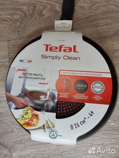 Сковорода Tefal Simply Clean 26 см