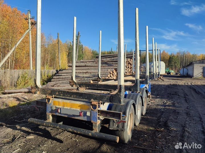 Полуприцеп лесовоз (сортиментовоз) Sommer SP 240 PR, 2008