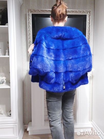 Норковое пончо шуба норковая