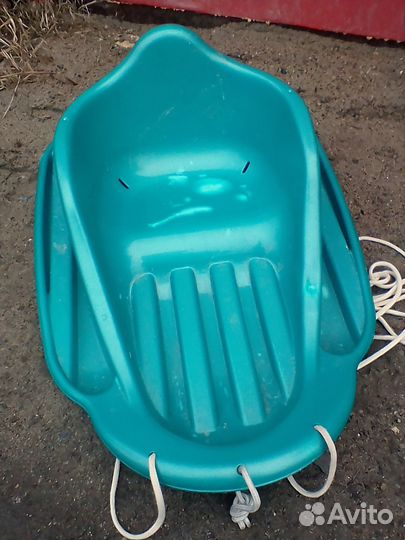 Санки детские пластиковые для мальчика и девочки