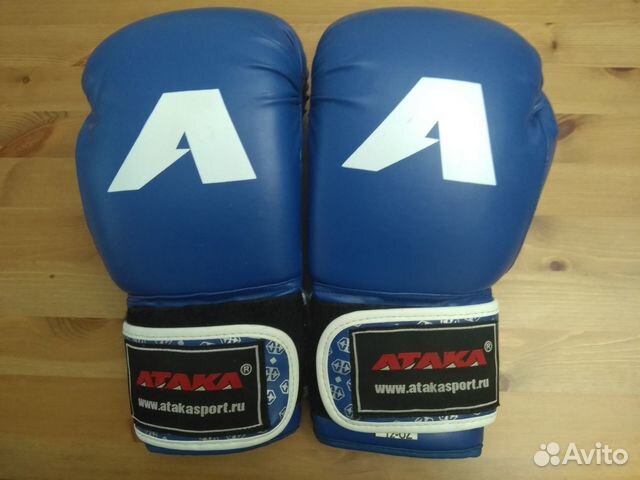 Боксерские перчатки Атака 12 oz