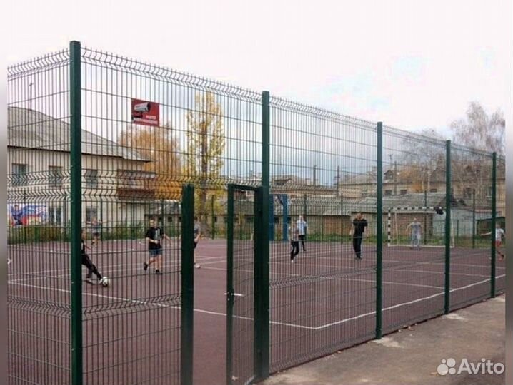Забор из 3д сетки