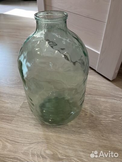 Бутыль стеклянная