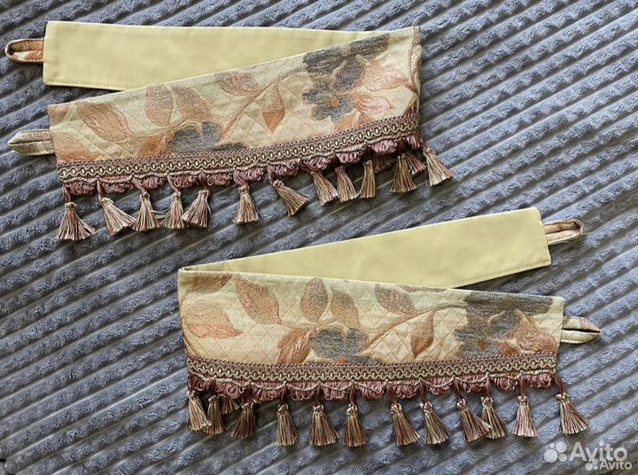 Кмплект штор с подхватами