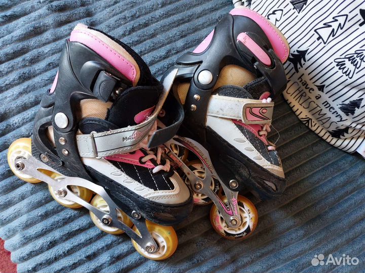 Роликовые коньки детские раздвижные 31, 32, 33 р