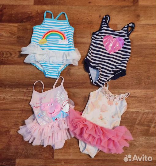 Купальники на малышку на 1-3 года