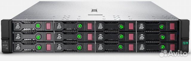 Сервер HPE DL380 Gen10 12LFF 2xGold 6138 64GB