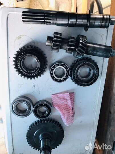 Промвал на касозубую раздатку