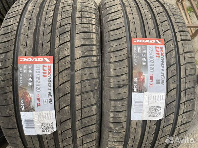 RoadX RXMotion U11 275/40 R20 и 315/35 R20