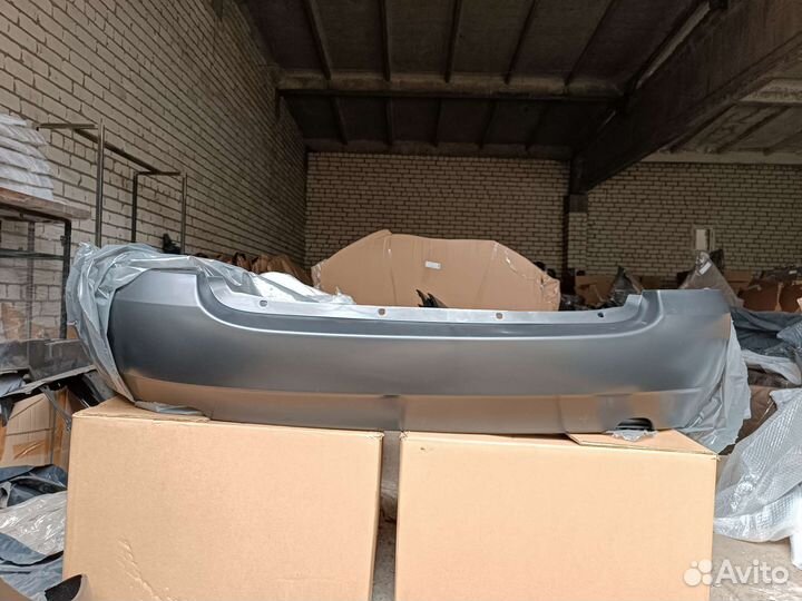 Бампер задний калина 1 седан неокрашен